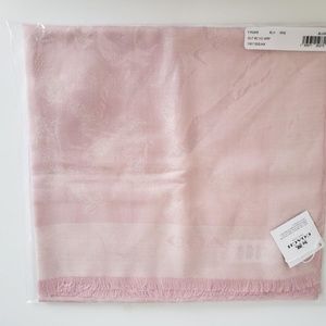 NWT Coach Blush Horse and Carriage scarf